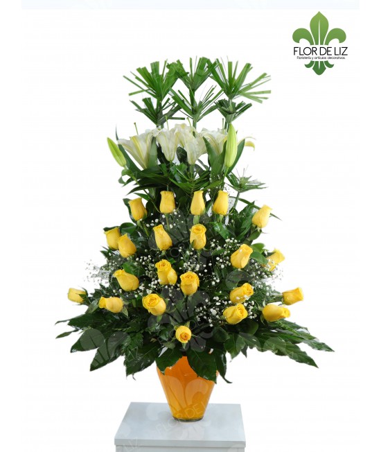 ARMONÍA EN ROSAS Y LIRIOS